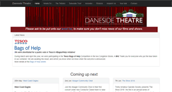 Desktop Screenshot of danesidetheatre.co.uk
